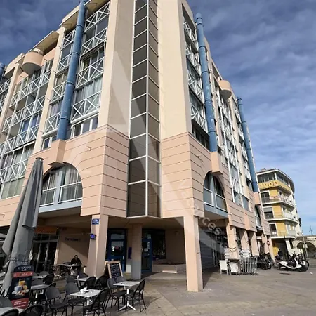 Apartment 1ere Ligne Port De Sete, 1 Chambre, Pkg, Piscine Sète